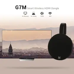 Mirascreen G7M 2,4 5 г Dual Band беспроводной HDMI Dongle 1080P FHD ТВ карты для YouTube Netflix Miracast Airplay DLNA домашний плеер