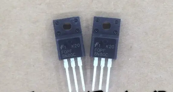 

50pcs/lot 8N80C FQPF8N80C TO220F