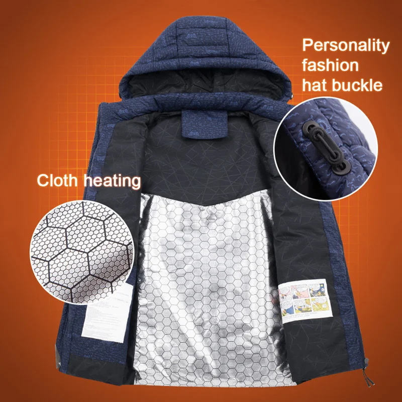 Для мужчин и женщин USB жилет с электроподогревом Тепловая куртка нагревательный жилет Зимняя теплая одежда обогреватель безопасности для рыбалки охоты