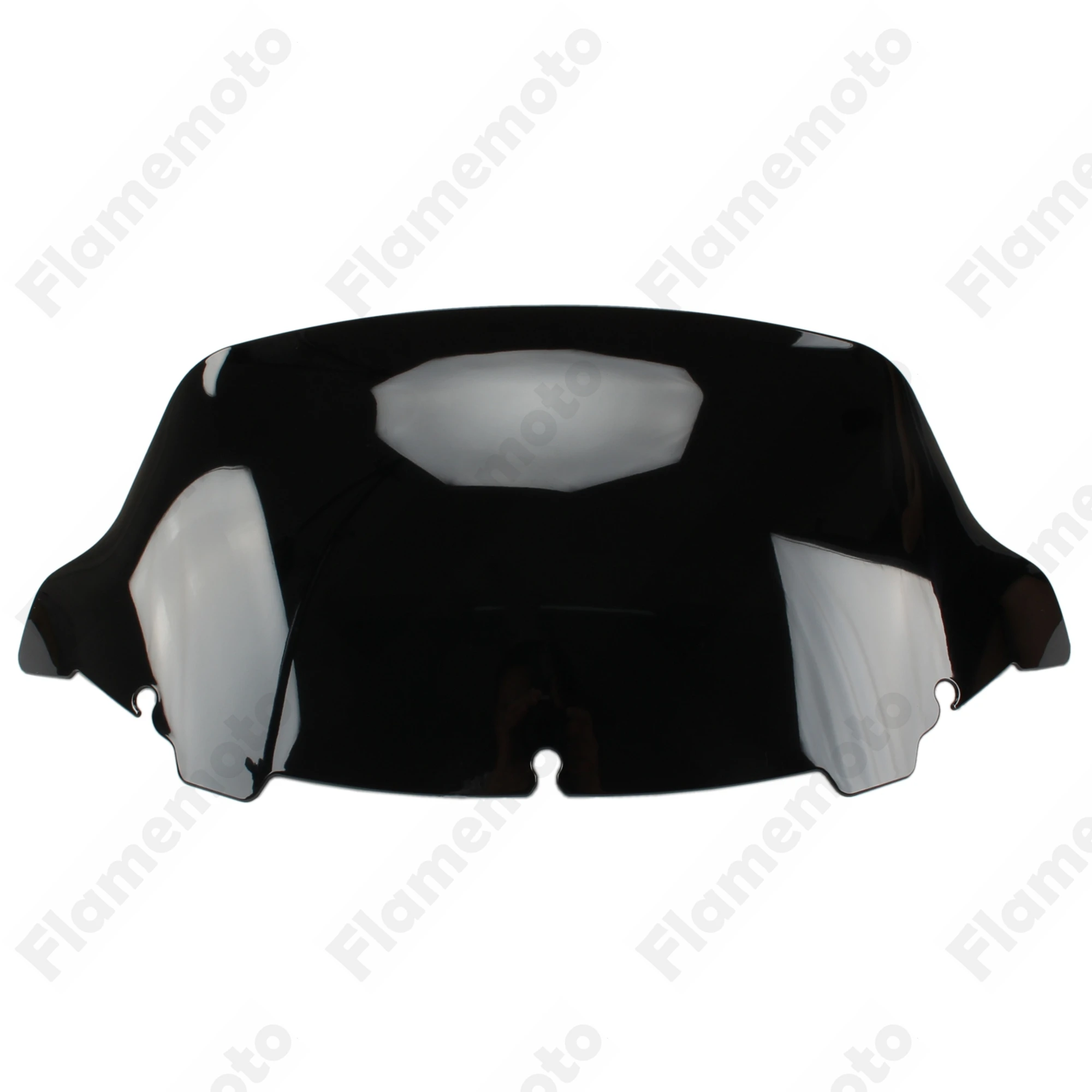 

Motorcycle Accessories Dark Smoke PVC 10" Wave Windshield Windscreen for Harley Touring Tri Electra Street Glide FLHX 2014-2016