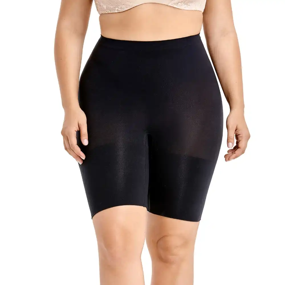 DELIMIRA Women's Plus Size Tummy Control Panties Thigh Slimmer