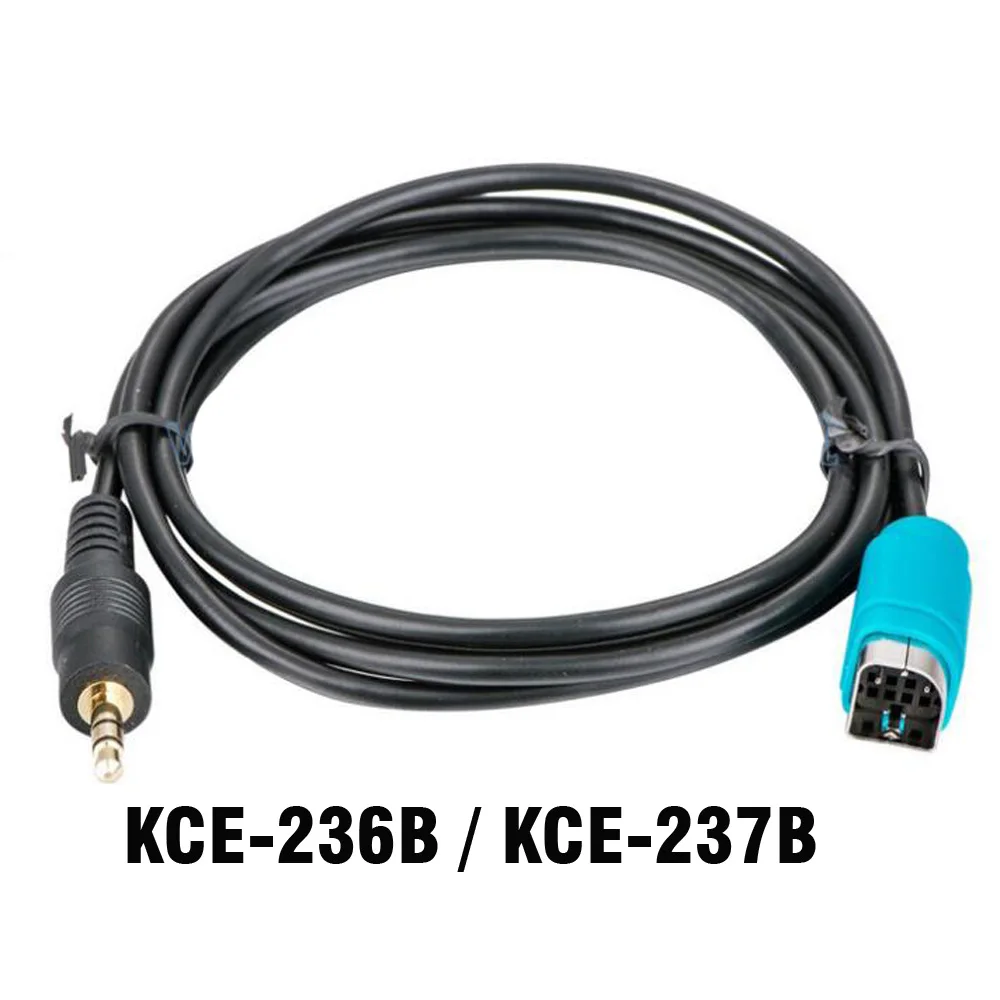 Аудиоадаптер с кабелем Aux 3 5 мм для альпийских и других MP3/KCE-236B в том числе MP3/CDA-9884
