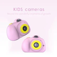 Детская камера Милая Мини Цифровая камера 2 дюймов Мультяшные развивающие игрушки камера детский подарок на день рождения видео камера Встроенная игра