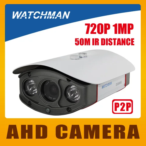 Analog camera 720P AHD Camera IP66 IR ARRAY LED long distance