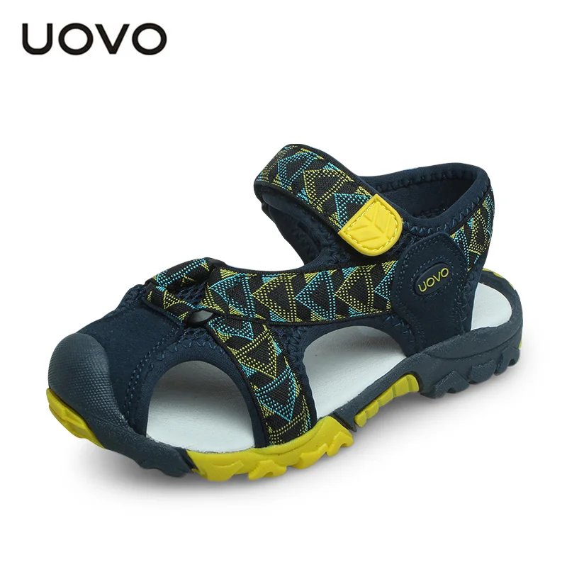 

Little And Big Boys Beach Sandals UOVO New Design Children Closed Toe Sandals High Quality 2018 Fashion Summer Sandals #25-35