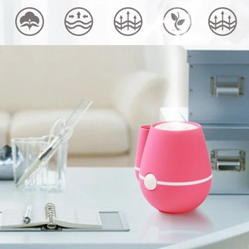 

Vase Humidifier Perfume Aroma Aroma Diffuser Mini Ultrasonic Atomizer Health Care Dorpshipping