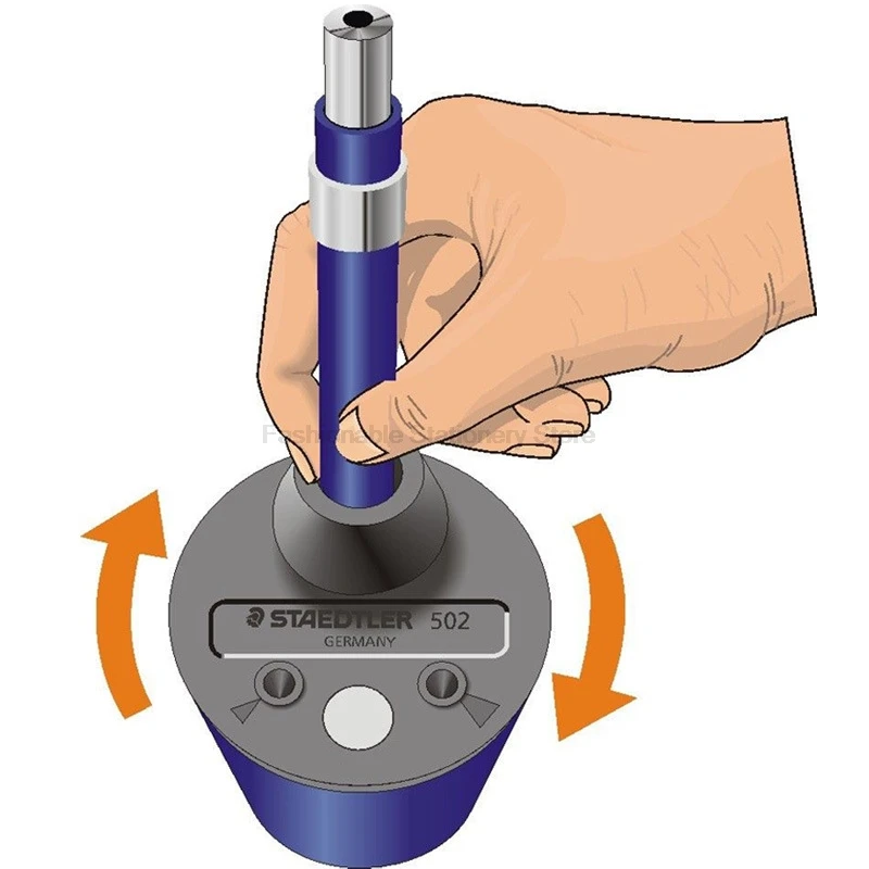 STAEDTLER 502 Pencil Sharpener 2.0mm Special Sharpeners 780C / 788 Drawing Pencil Lead Sharpener School Stationery Office Supply - 4