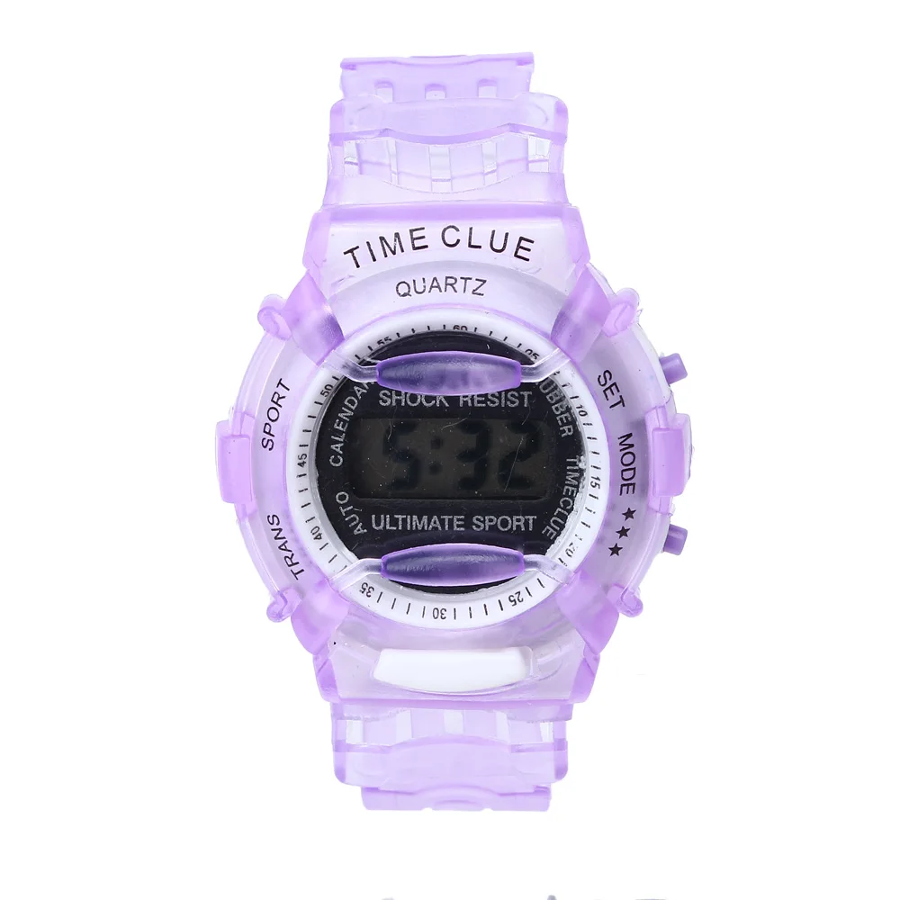 Детские часы, цифровые спортивные часы для мальчиков и девочек, детские студенческие водонепроницаемые цифровые наручные часы, montre fille enfant# L05