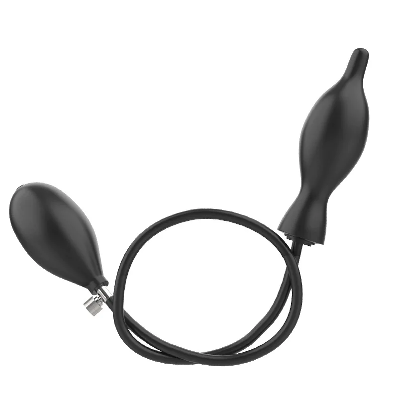 Huge Inflatable Anal Plug Silicone Expander Dilatador Vaginal Dilator Anus Stimulate Butt Sex Toys for Men | Красота и здоровье