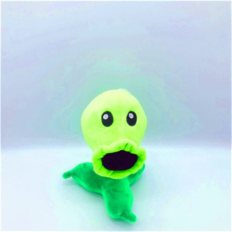 Plants Vs Zombies Series Plush Toy Pea Shooter 16cm Tall Soft Stuffed Doll Baby
