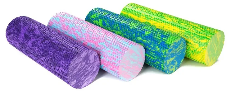 45cm Camouflage EVA Foam roller massage yoga column foam roller shaft yoga stick Balancing roller random color 45cm Camouflage EVA Foam roller massage yoga column foam roller shaft yoga stick Balancing roller random color