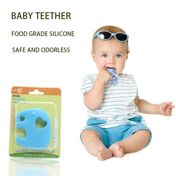 

Silicone Mitts Teething 1PC Baby Sound Teether Newborn Chewable Nursing Mittens Teether BPA Free Soft Silicone