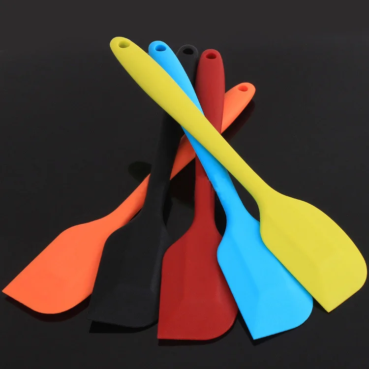 one piece silicone spatula scraper spatula stir baking tools cooking tools cake tools kitchen