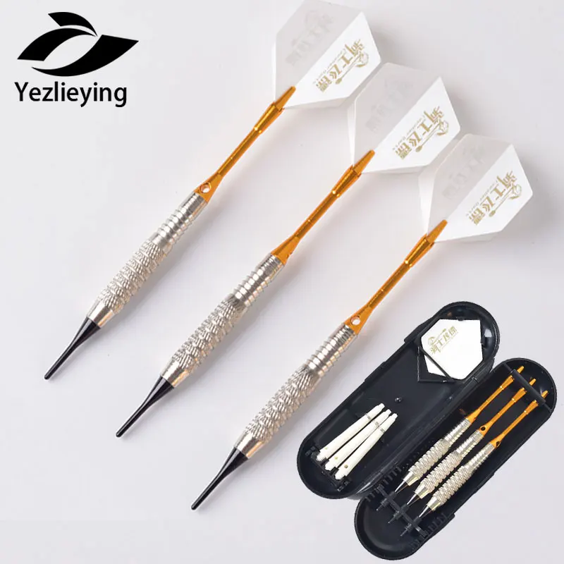 

3pcs/ Set High Quality aluminum shaft Soft tips dart Soft Tip Darts 16g Dart Needle Throwing Electronic Tip For Dartboard
