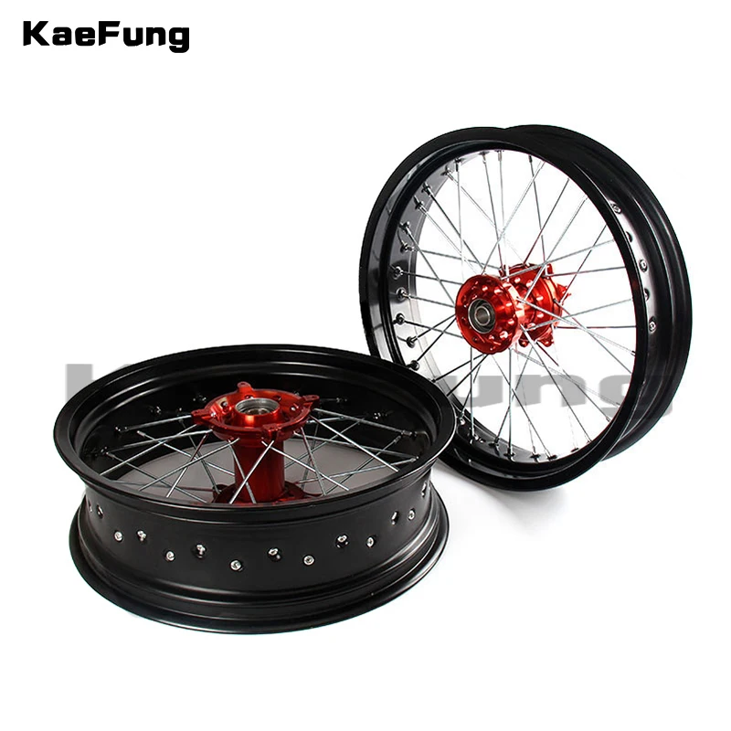 3 50x17 &quotдюймов 4 25x17&quot дюймовые колеса для мотоцикла диски KTM EXC E SX F XCW 150 200 250 300 350 450