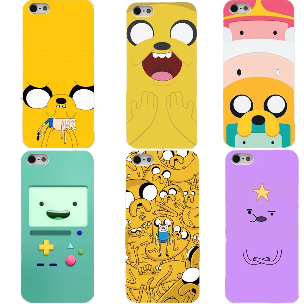 Beemo Adventure Time BMO мультяшный Забавный жесткий белый чехол для телефона iPhone 4 4S 5 5S 5c SE 6