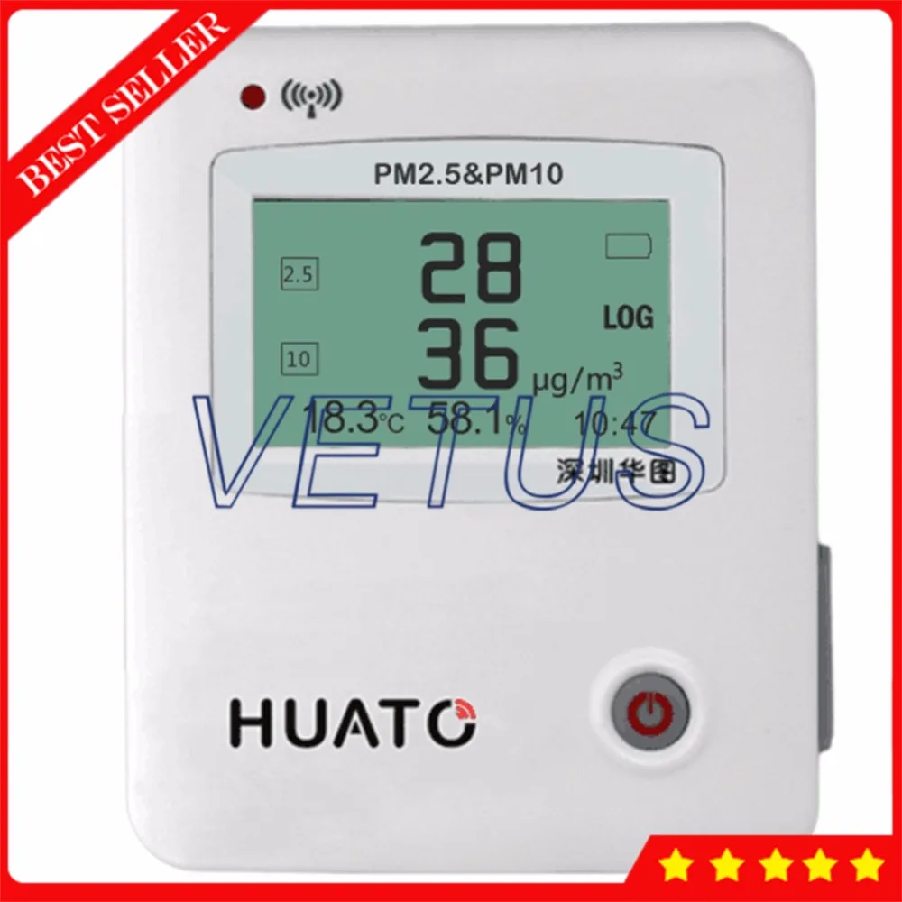 

S600-PM Multifunction Dust Meter Analyzer 3 Channels PM2.5 PM10 Detector with USB interface Temperature Humidity Data Logger