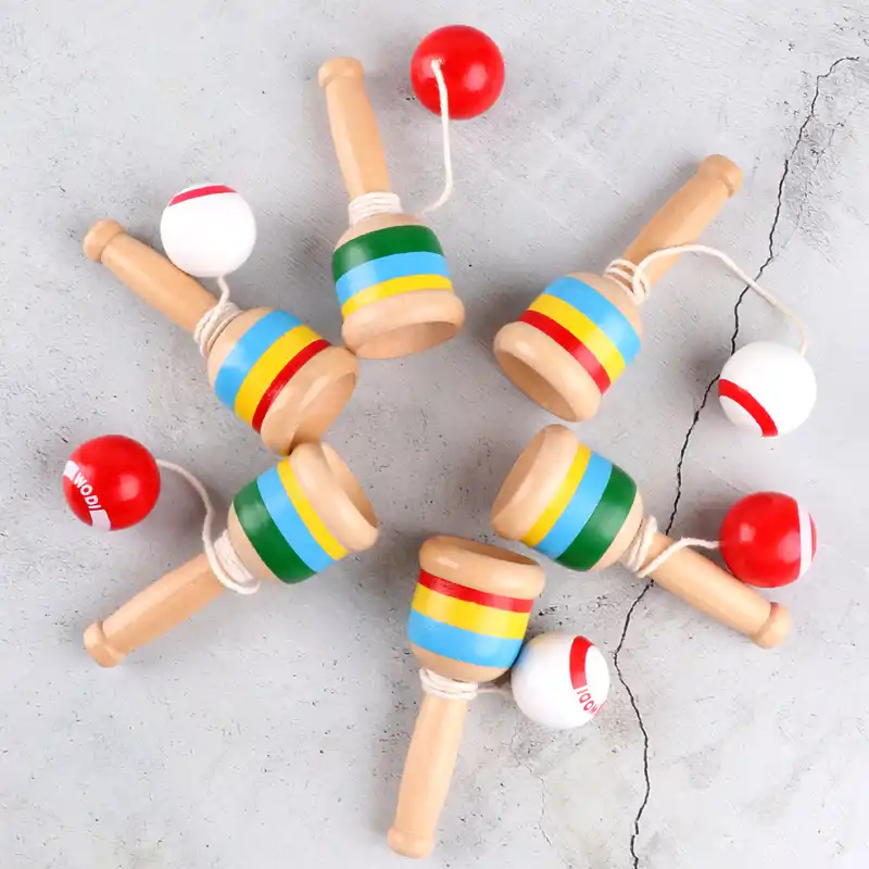 japanese wooden toy kendama