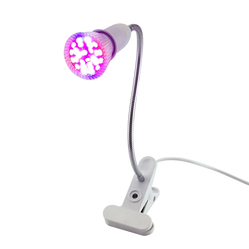 Grow ampoule Serre Fleur Plante Croissance Lampe Flexible Bureau Titulaire clip