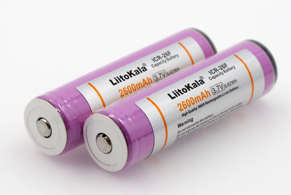 Liitokala 3,7 в 18650 2600AMH ICR18650-26F литиевая батарея аккумуляторная батарея Щит защиты печатной платы для
