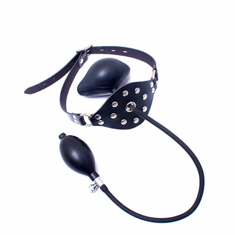 Sex Tools For Sale Inflatable Ball Gag Mouth Gag Leather Harness Sex Products BDSM Bondage Adult Sex Game Tools For Couples.