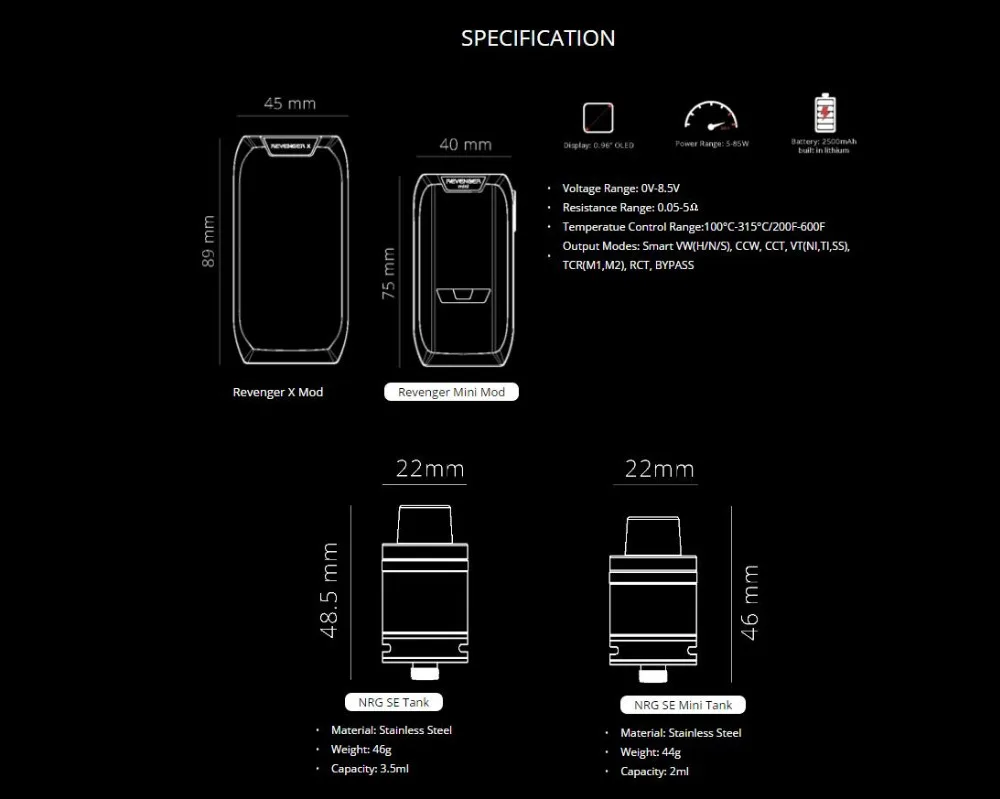 Vaporesso Revenger Mini 85W-1