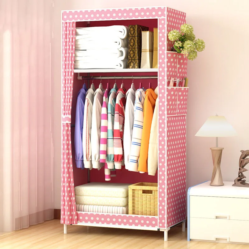 Us 31 07 16 Off Modern Fashion Easy Home Furnishings Bedroom Furniture Nonwovens Storage Cabinets Portable Closets Multipurpose Wardrobe Closets In