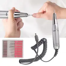 4 типа портативная электрическая шлифовальная дрель для ногтей ручка маникюрная Палитра для демонстрации лаков для педикюра машинка инструмент Электрическая дрель для ногтей ручка-паяльник пилка