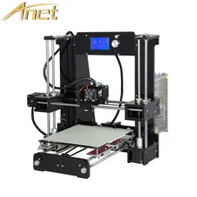 Anet A6 impresora 3d printer Kit Aluminum Heated Reprap Prusa i3 3D Printer DIY Kit With Free Filament 16GB SD card+LCD screen