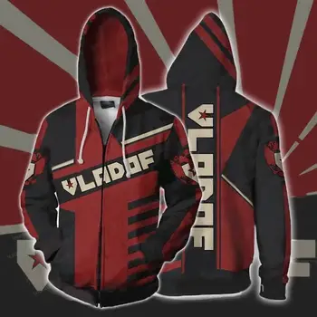 

2019 Borderlands 2 assassin Zer0 Siren Maya Cosplay Costumes 3D printed Hoodies Sweatshirts fashion men women zippered jacket