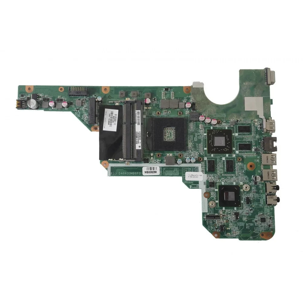 Vieruodis для hp павильон G4-2000 G6-2000 G7-2000 Материнская плата ноутбука W/HD 7670M 680570-501 DA0R33MB6F1 HM76 Графика карты