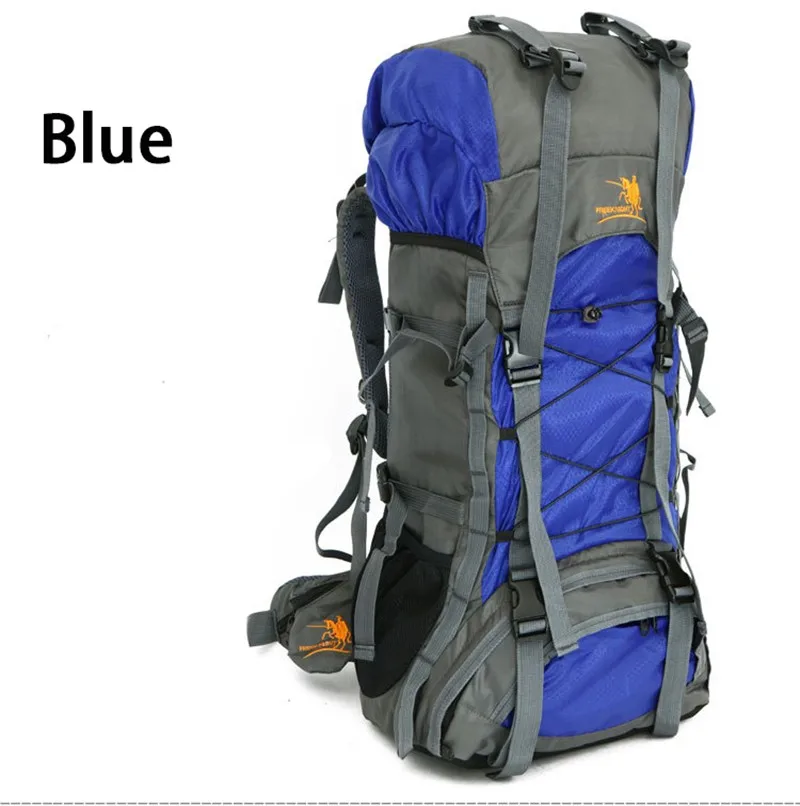 Free Knight 60L Outdoor Sports Professional Climbing Hiking Backpack Unisex Waterproof Nylon Travel Bags 6 Colors
