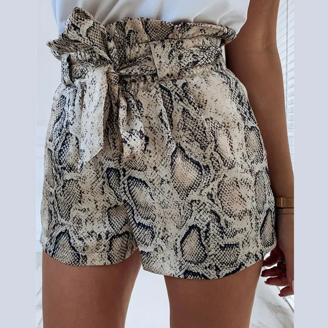 ladies paper bag shorts