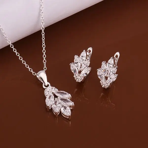 Wholesale Fashion Jewelry 925 Sterling Silver Sets Nickle Free Antiallergic Set S619 | Украшения и аксессуары