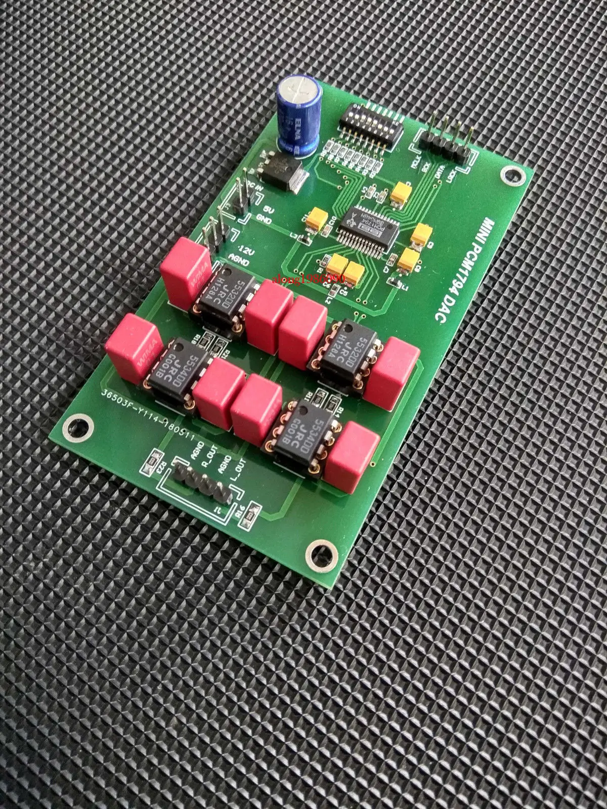 ZEROZONE Assembeld Mini PCM1794 DAC декодирующая Плата Поддержка PCM24BIT 192 кГц L11-34 | Электроника