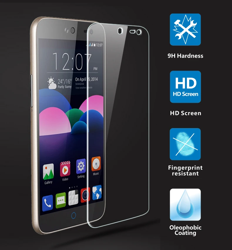 ZTE Blade S6 Lux Оригинальное закаленное стекло 9H Высококачественная защитная пленка