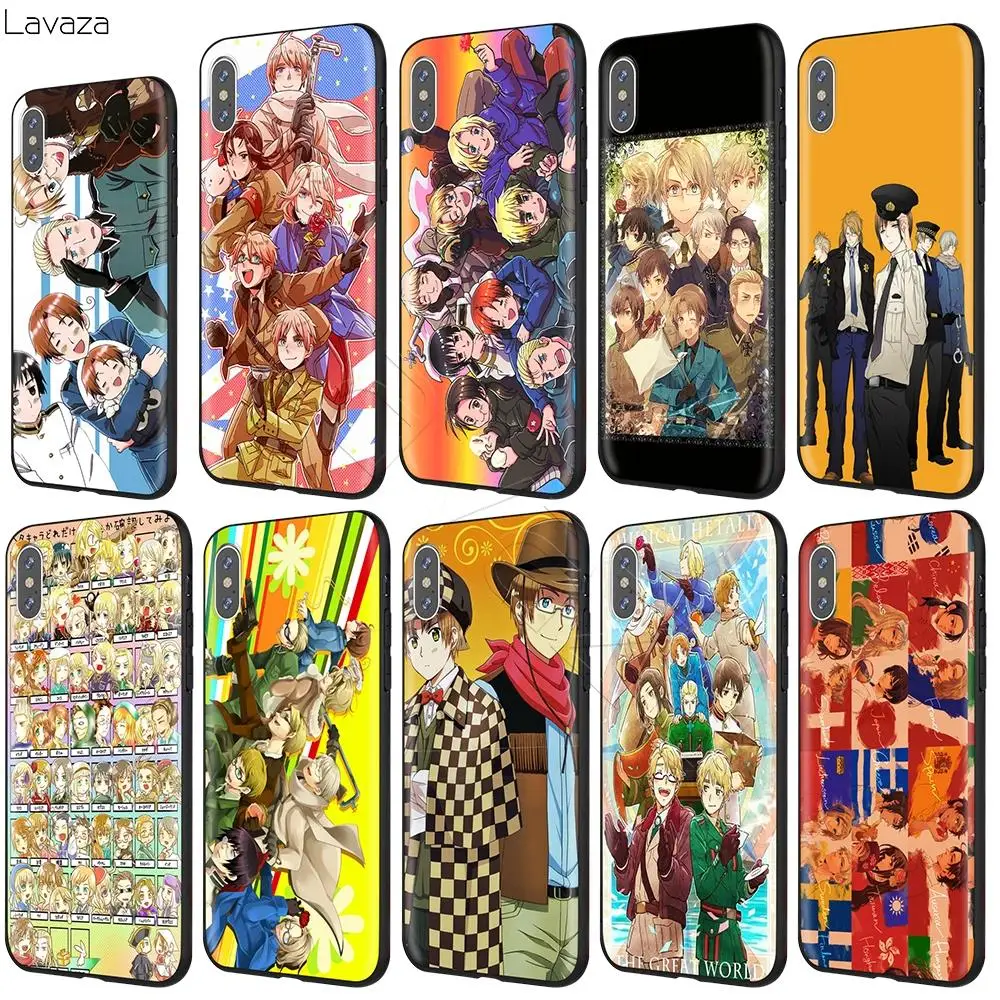 Чехол Lavaza Hetalia Axis Powers для iPhone 12 mini 11 Pro XS Max XR X 8 7 6 6S Plus 5 5s se | Мобильные телефоны и