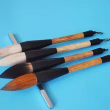 4 шт./упак. различные волосы китайский Pianiting набор кистей и ручек Хоппер-образная кисть для Краски Арт поставка стационарный подарок пенал