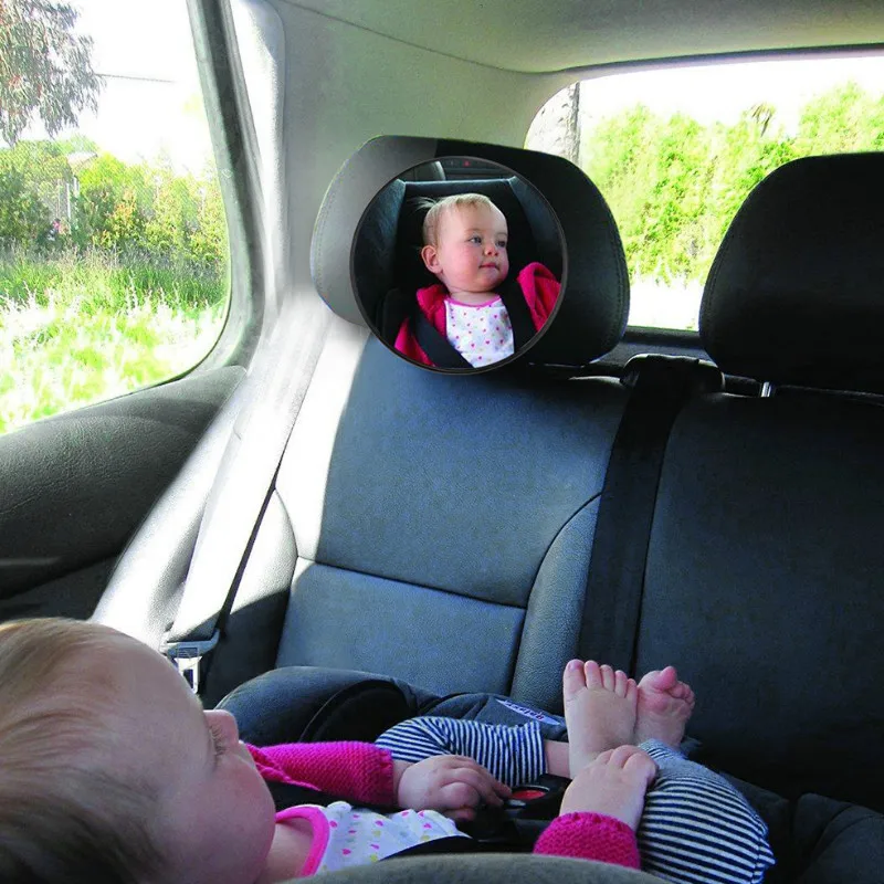 Автомобильное безопасное зеркало для заднего сиденья с легким обзором, зеркало для заднего вида для детей, квадратное защитное зеркало для детей, автомобильные аксессуары