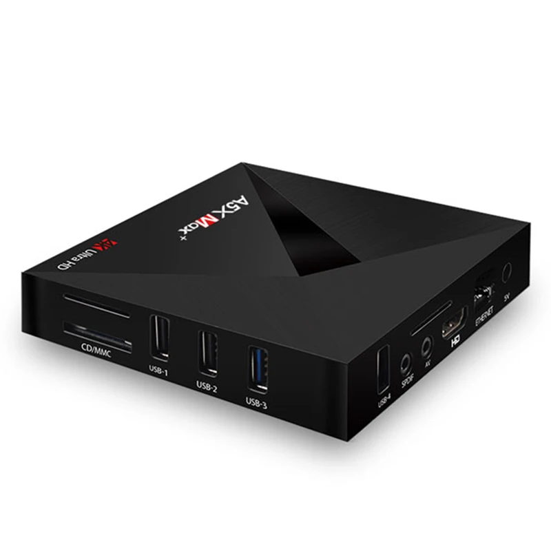 A5X MAX PLUS 4GB RAM 32GB ROM TV Box RK3328 Android 7.1 Smart Set top Box 5.0G WIFI 1000M LAN bluetooth USB 3.0 Media Player