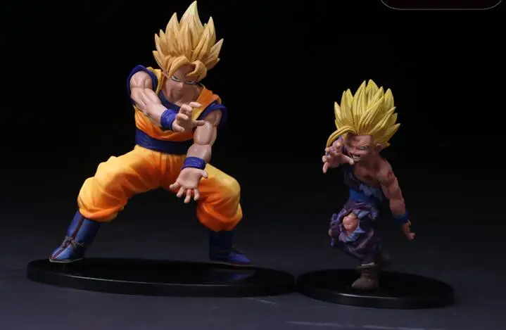

12-14cm Dragon Ball Z Son Goku Gohan Action Figure PVC Collection figures toys Anime for christmas gift brinquedos