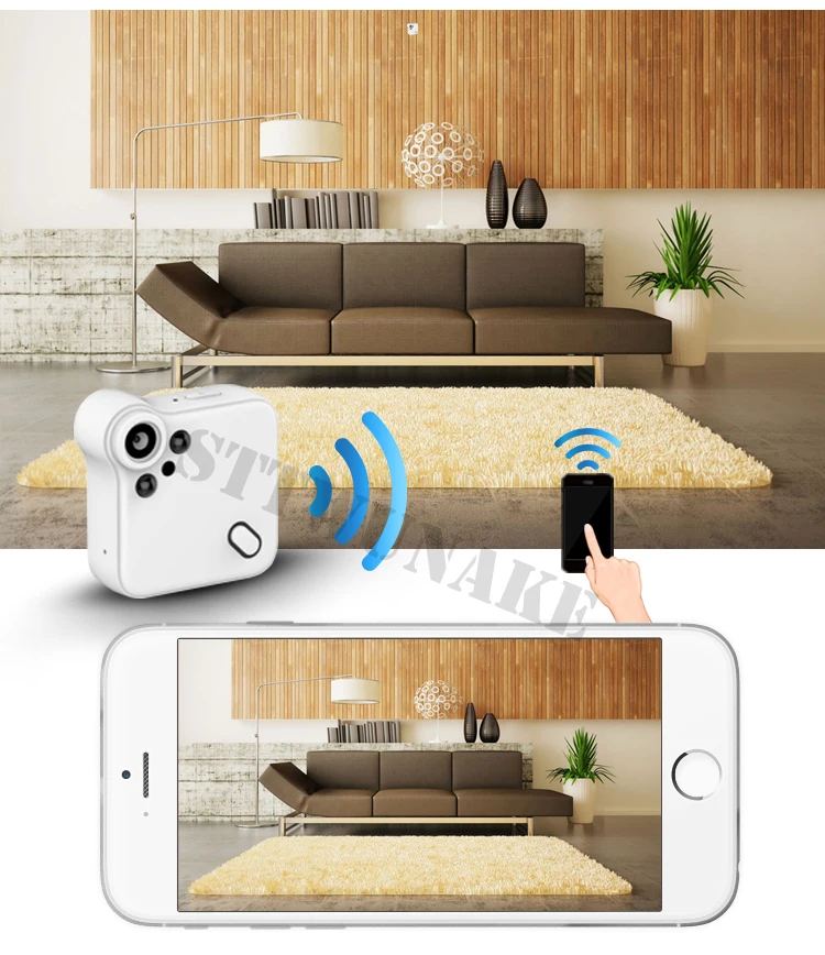 Мини IP камера STTWUNAKE 1080P HD Wi Fi микро ночное видение|Компактные видеокамеры| |