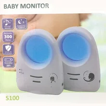 2016 Горячая 2.4 Г Цифровой Беспроводной Аудио Звук Baby Monitor поддержка Голосового Управления Baby Cry Детектор Intercomunicador Bebe
