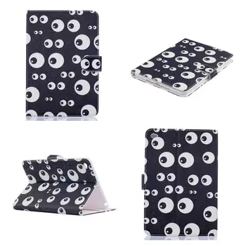 

Eyes Smart Stand PU Leather case For apple Ipad Mini 1/2/3/4 Girl Cover For apple ipad air 3 2 1 ipad 7 6 5 4 3 2