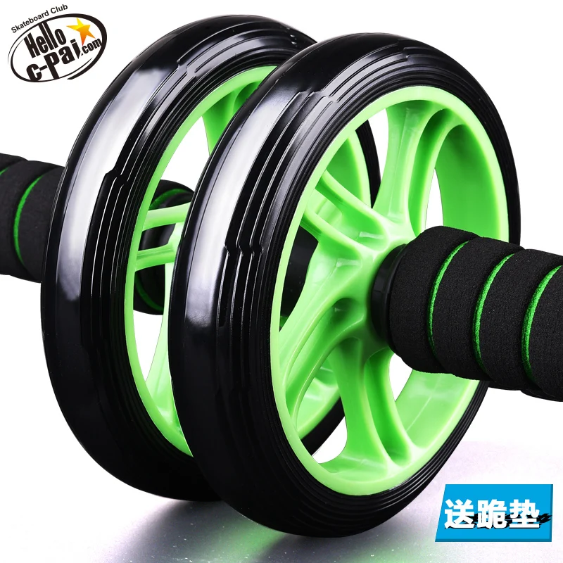 

C Movement Abdominal Wheel Genuine Mute Abdominal Wheel Abdomen Fitness Equipment Household Roller Wheel Abs Push Ups