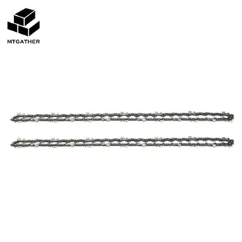 

MTGATHER 2X 14 Inch 52 Link Chainsaw Saw Chain Drive Link Pitch 3/8LP 050 Gauge Chainsaw Blade For Garden Tools