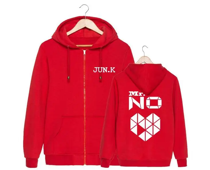 Kpop 2pm jun.k Min Jun Mr.No печатная Свободная Толстовка для фанатов модная осенне зимняя