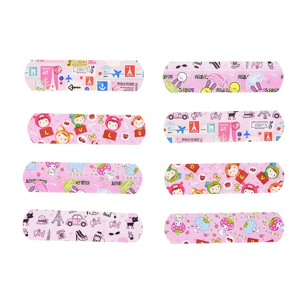 

50PCs Cartoon Cute Waterproof Band-Aid Bandage Sticker Baby Kids Care First Band Aid Travel Camping Medical Emergency Kit