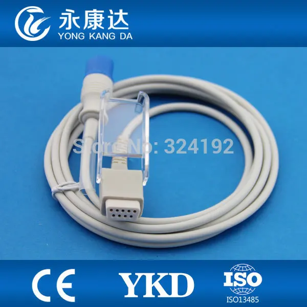 

Compatible for Mennen spo2 extension blue cable Round 8p>DB9F