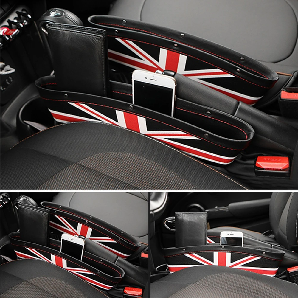 2 шт. автокресло Gap анти утечки сумки для хранения карман Mini Cooper One JCW Clubman Countryman F55 F56